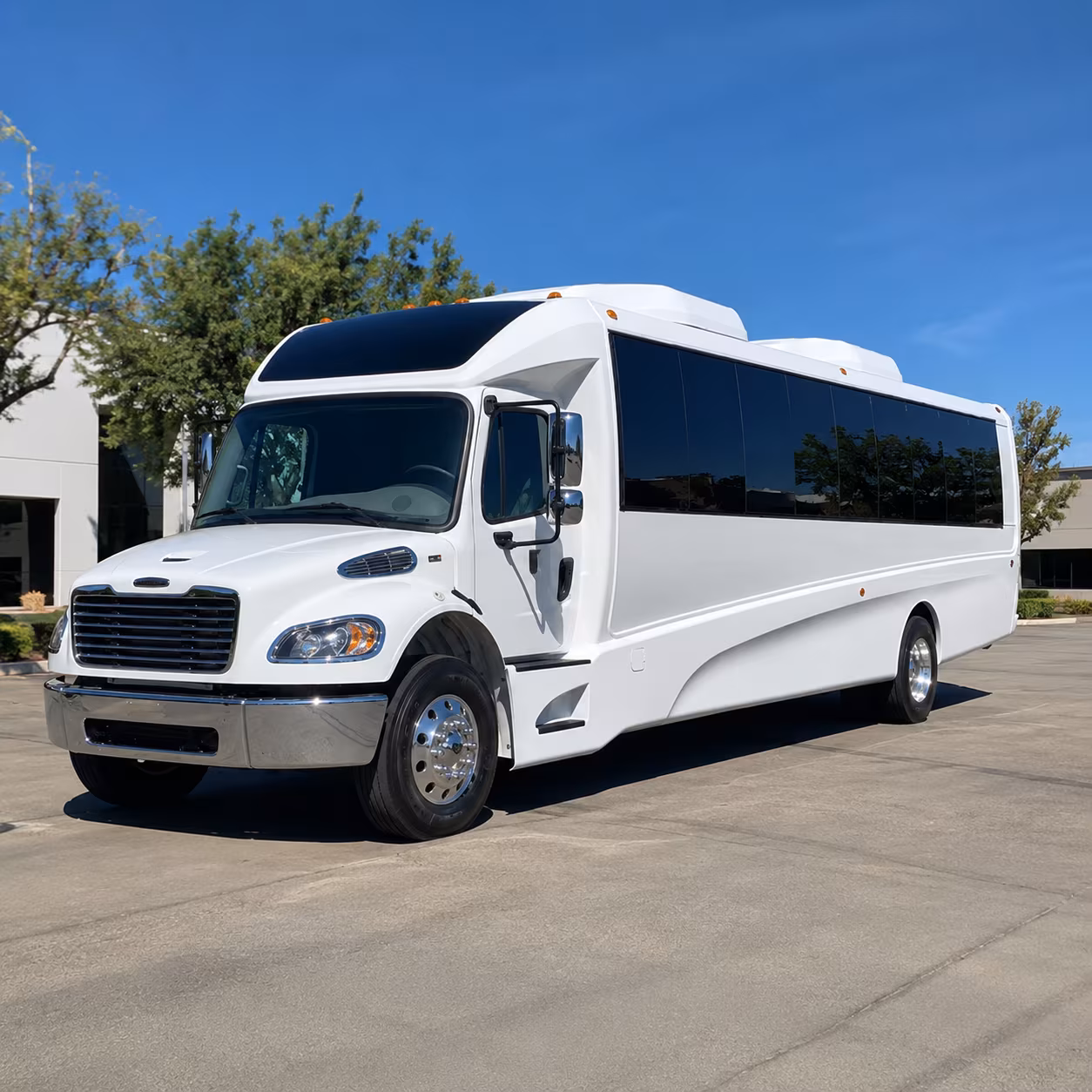 Bellevue Airport Shuttle & Transportation party bus exterior