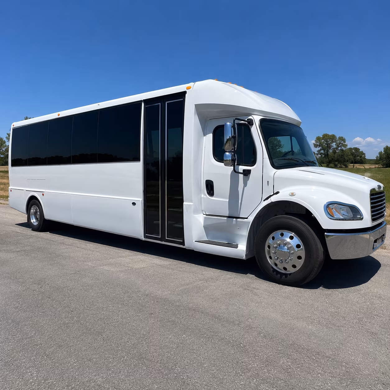 Bellevue Airport Shuttle & Transportation party bus exterior