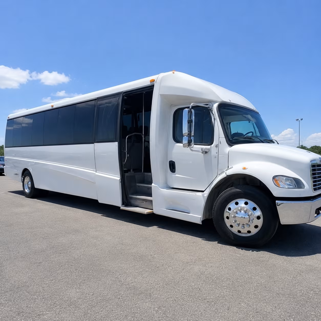 Bellevue Airport Shuttle & Transportation party bus exterior
