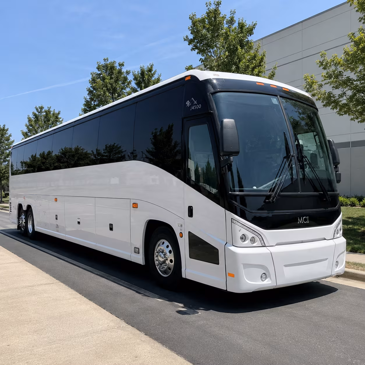Bellevue Airport Shuttle & Transportation party bus interior