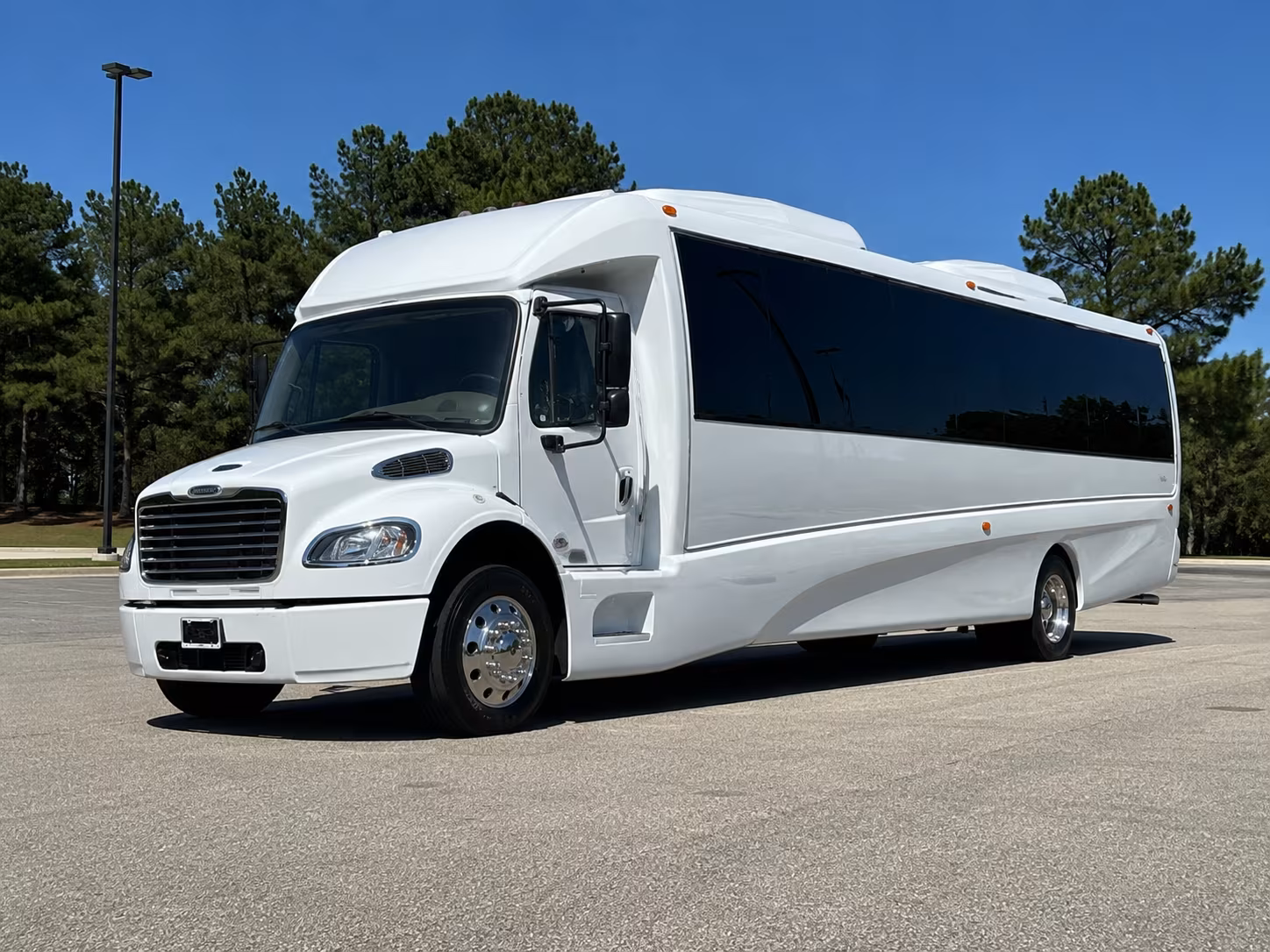 Bellevue Birthday, Sweet 16, & Quinceañera Transportation party bus exterior