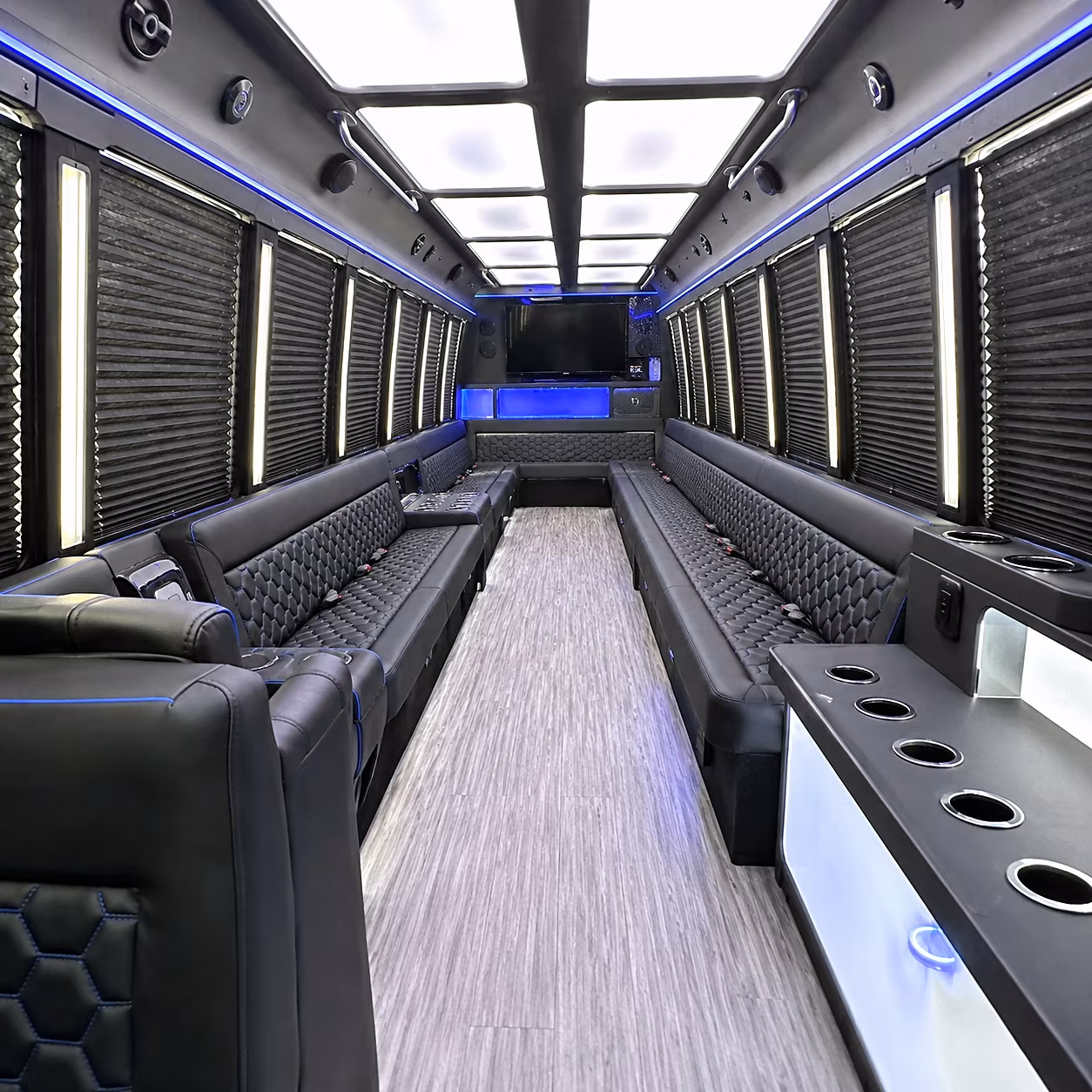 Bellevue Birthday, Sweet 16, & Quinceañera Transportation onboard seating