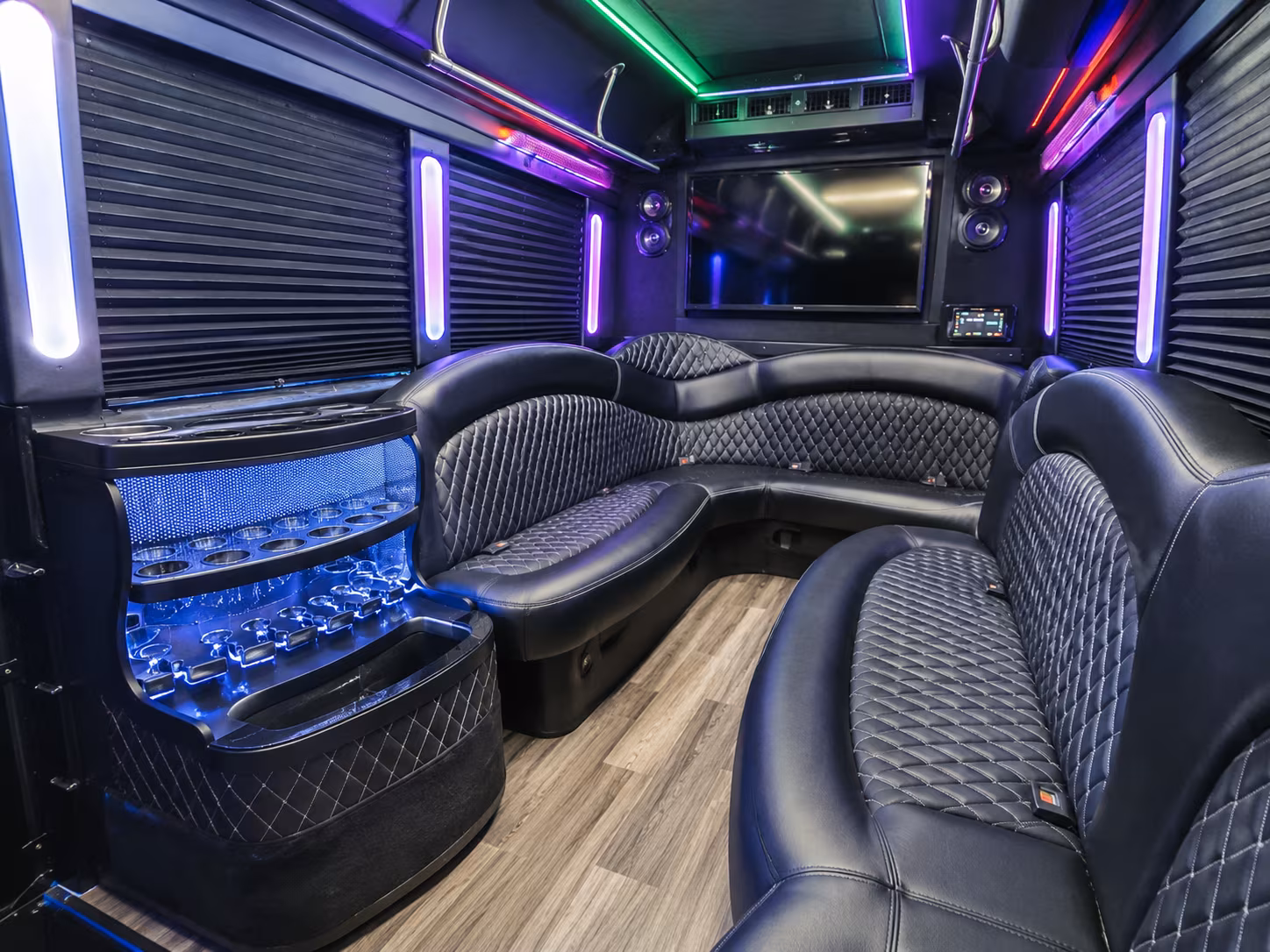 Bellevue Concert & Music Festival Transportation party bus exterior