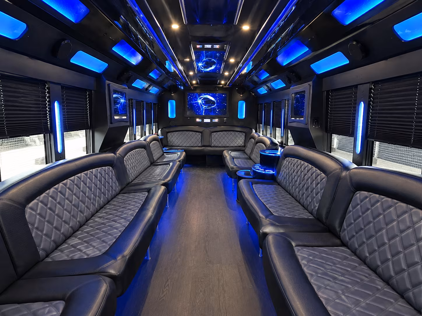Bellevue Concert & Music Festival Transportation party bus exterior