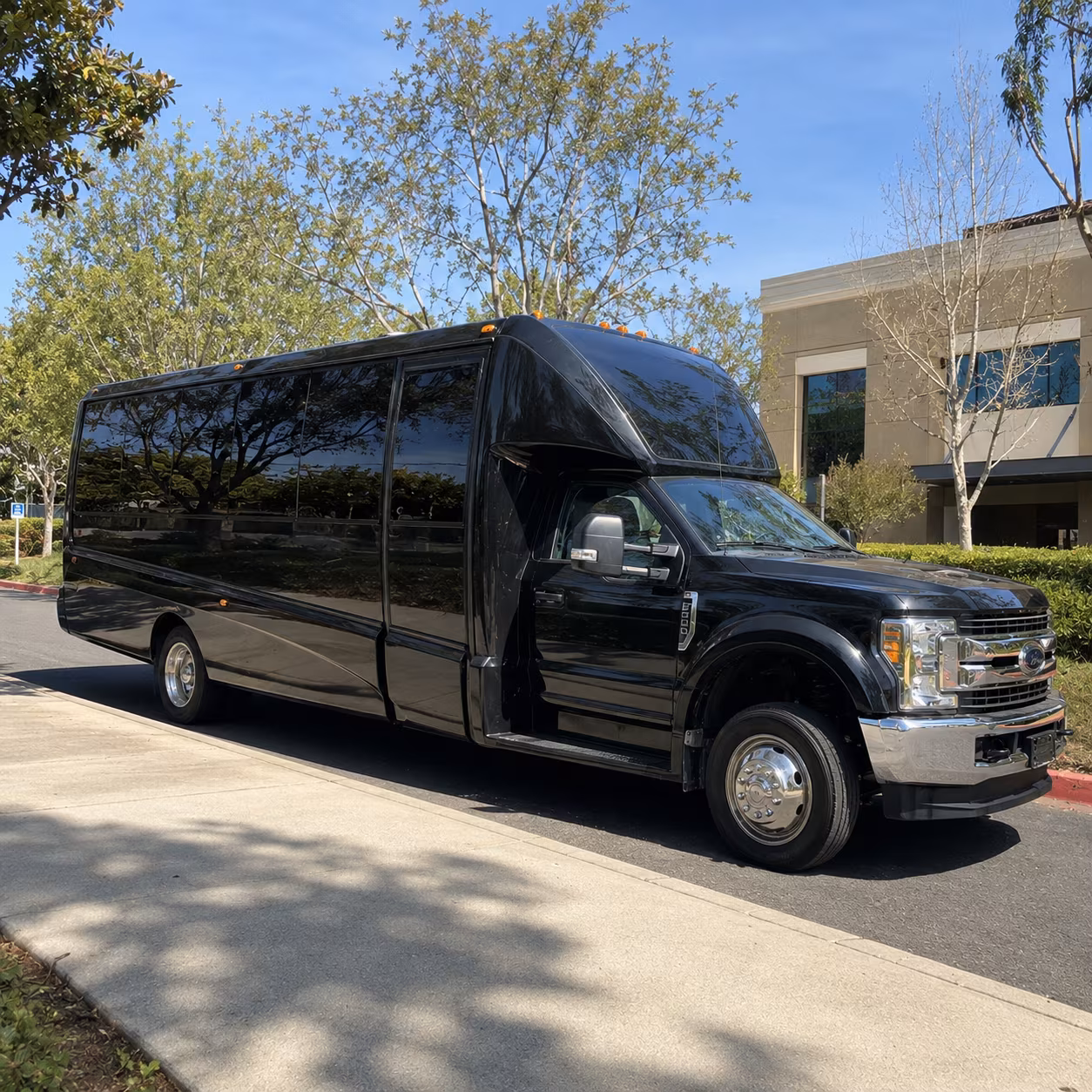 Bellevue Concert & Music Festival Transportation party bus exterior