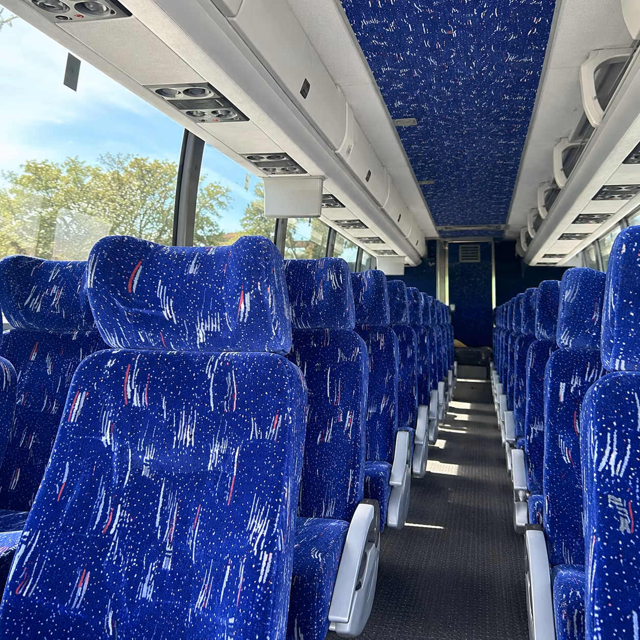 Bellevue Corporate Transportation party bus exterior
