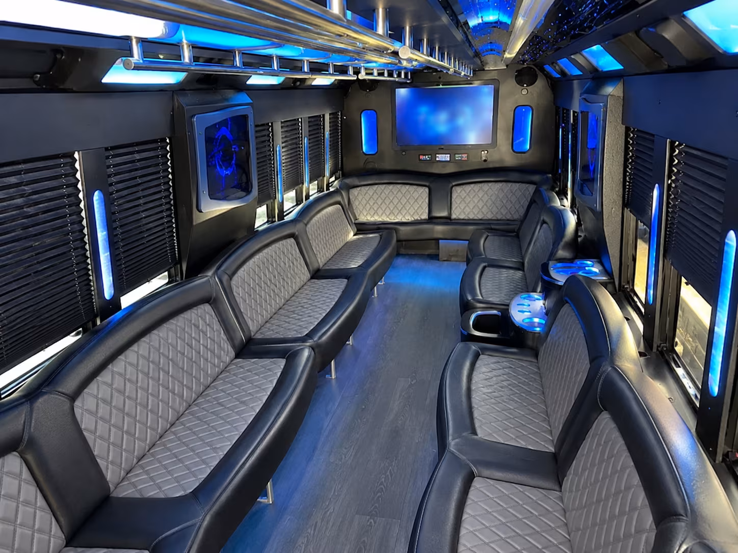 Bellevue Prom & Homecoming Transportation party bus exterior