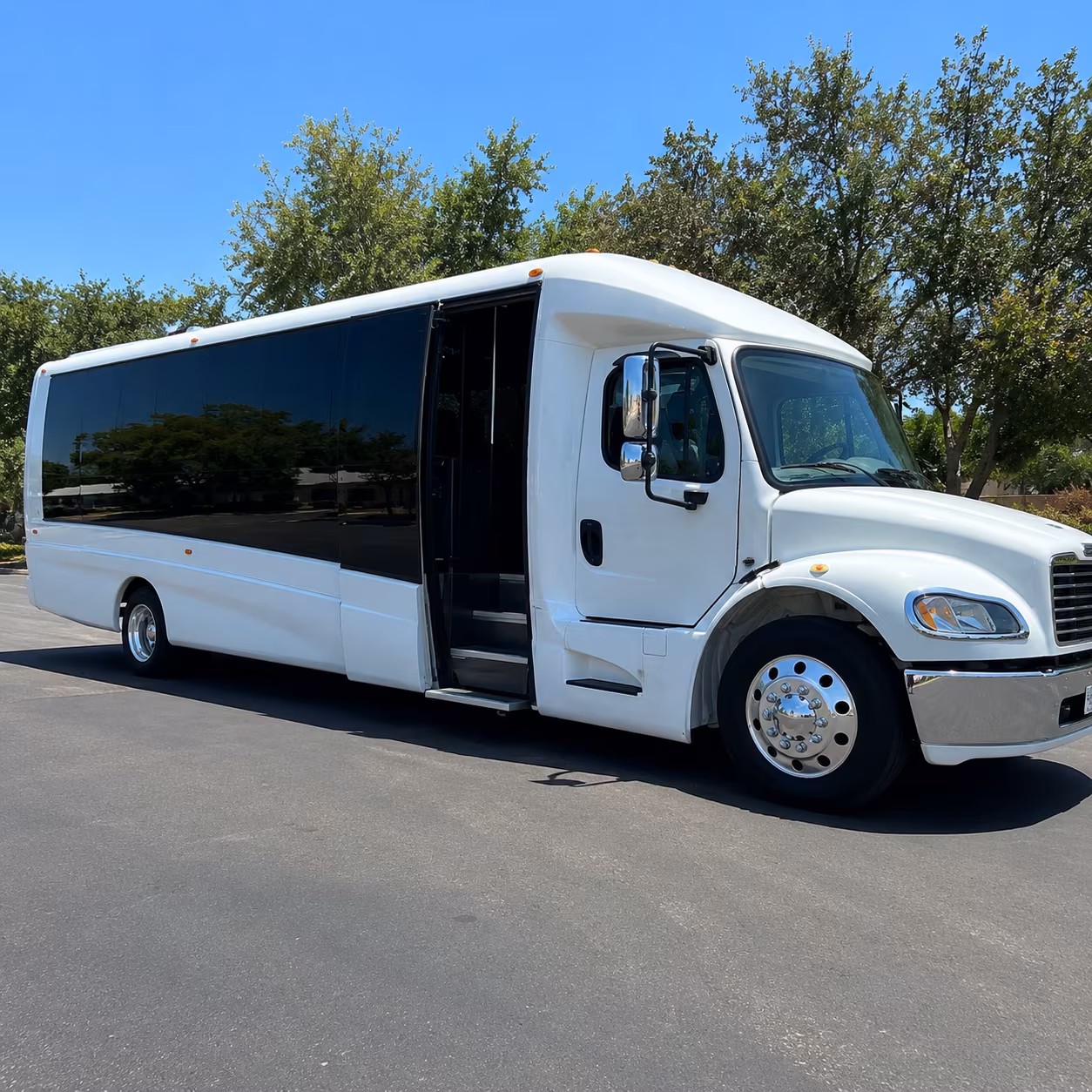 Bellevue School Event Transportation onboard seating