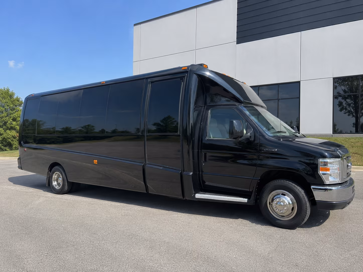 Bellevue Sporting Event Transportation party bus exterior