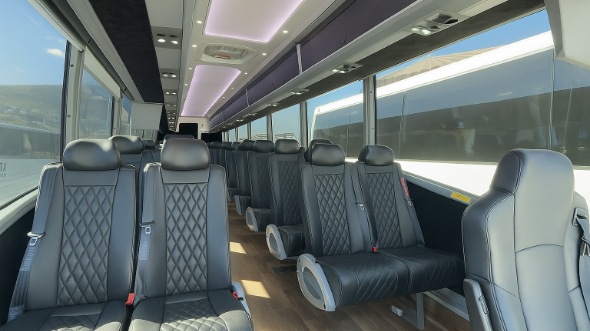 20 Passenger Minibus Interior