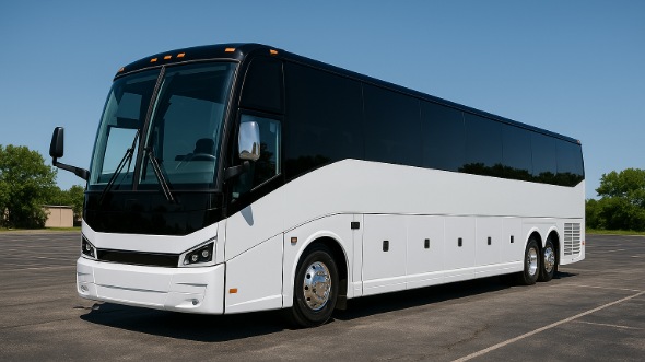 Exterior of Charter Bus Company Sammamish's 40 Passenger Party Bus in Sammamish