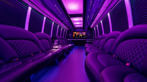 bellevue 25 passenger party bus rental
