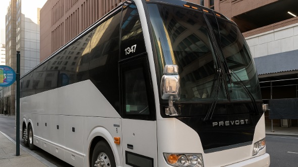 bellevue concert transportation charter bus rental